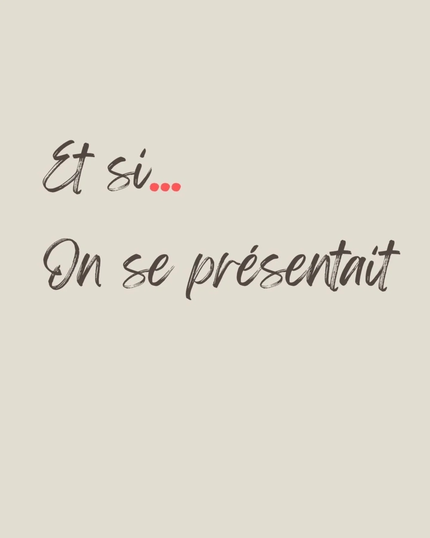 Une petite présentation s'impose...