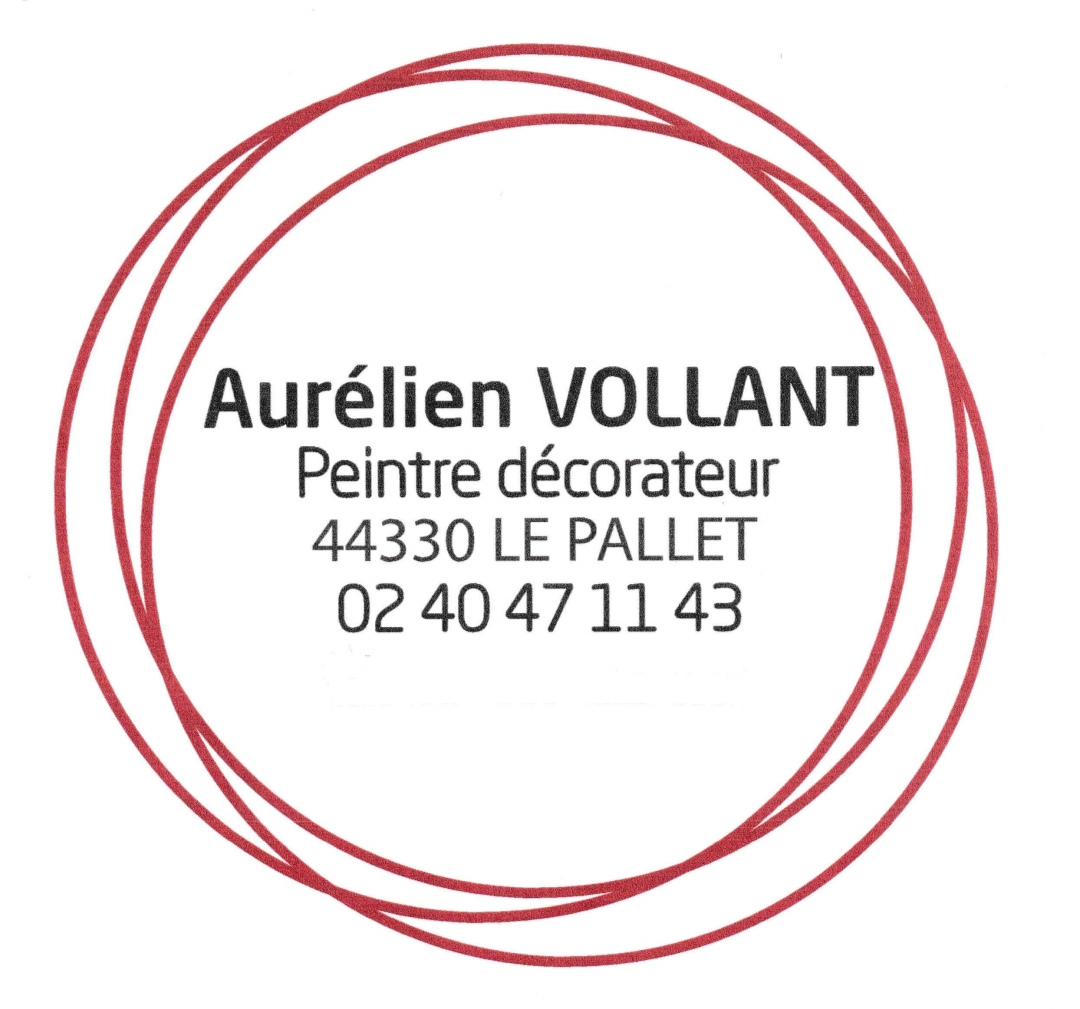 ✨️ Un tout nouveau partenaire nous rejoint dans l'aventure: l'entreprise de peinture Aurélien Vollant, au Pallet ✨️