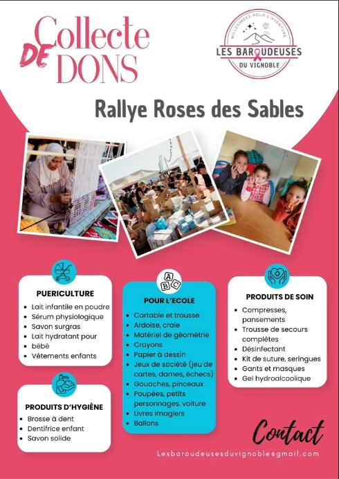 C'est parti pour notre collecte de dons ... on compte sur votre générosité à tous 😍