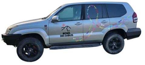 Et voici... ✨️ Queen ✨️, notre coéquipière à 4 roues!